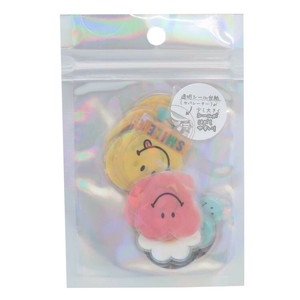 【取寄品】スマイル オーロラホログラムクリアフレークシール