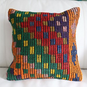 クッションカバー 40×40cm キリム ウール Turkish Kilim Cushion アウトレット 難あり品