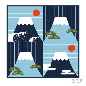 便当包巾 滨文様 50cm 日本制造
