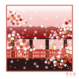 便当包巾 滨文様 50cm 日本制造