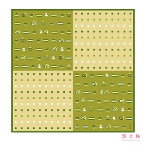 便当包巾 滨文様 50cm 日本制造