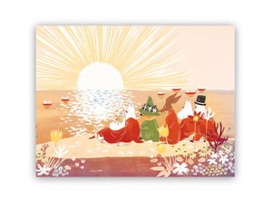 NEW【ムーミン・北欧】[Opto design］テーブルマットMoomin　Sunset　Reddish
