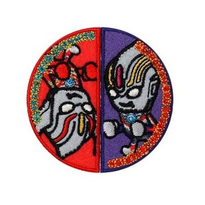 バンダイ PU39 ウルトラマンシリーズxパンソンワークス アイロン接着ワッペン(ウルトラマンオーブ)