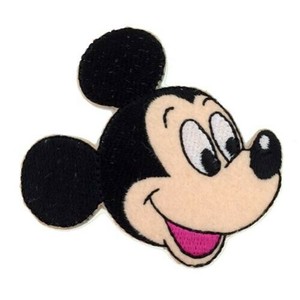 DI30 ・ディスニーキャラクター(ミッキーマウス)アイロン接着ワッペン