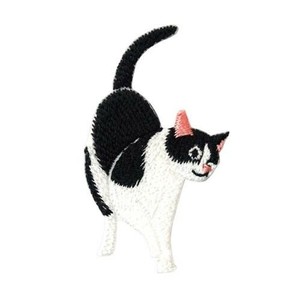 23412 ワッペン「ねこ」 シール＆アイロン両用