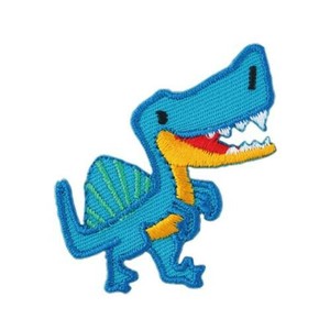 23079 ワッペン（スピノサウルス） アイロン接着タイプ