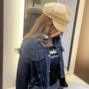 【在庫処分！半額SALE！！】カットオフデニムジャケット/レディース/ダメージ/ショート