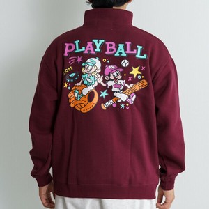 NEW JACK PLAYBALLハーフジップトレーナー