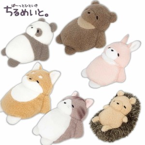 ぬいぐるみ ちるめいと。 パンダ クマ うさぎ しば ねこ はりねずみ
