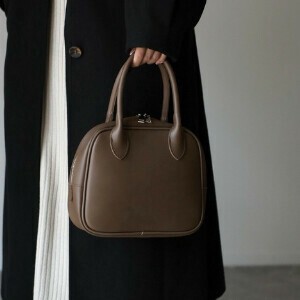 Handbag Faux Leather Boston bag Back Square