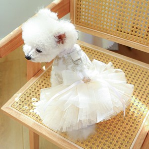 服  犬用 ワンピース リボン 可愛い  ペット用品    ABQ290
