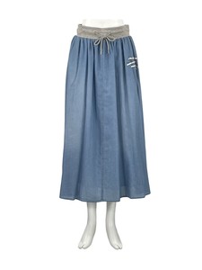 裙子 缩褶裙 新商品 2025年 盎司牛仔布 春夏