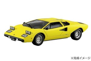 青島文化教材社 ランボルギーニ カウンタック LP400(イエロー)