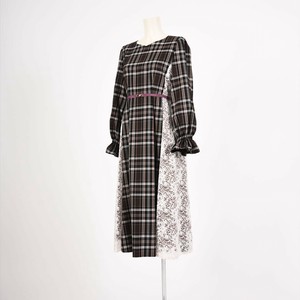 Casual Dress Check Switching Made in Japan