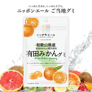 ご当地グミ ニッポンエール 和歌山県産 有田みかんグミ 果実グミ 全国農協食品
