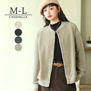【M-L】メルトン素材を使用した、暖かみのあるカーディガン。