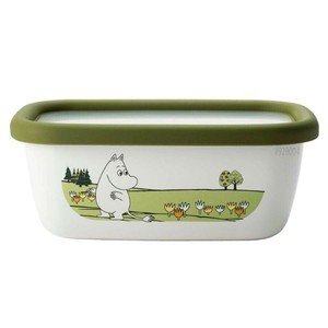 Storage Jar/Bag Olive Moomin