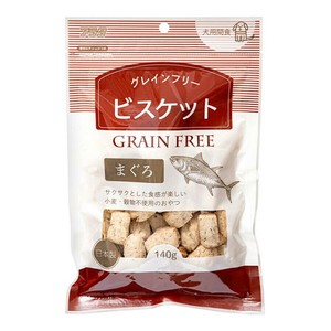 [アラタ] グレインフリービスケット　まぐろ140g