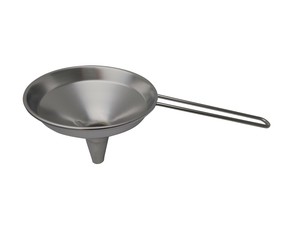 18-8　ハンドル付じょうご　12cm