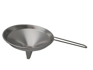 18-8　ハンドル付じょうご　15cm
