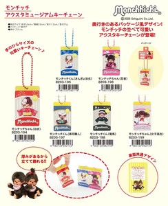 モンチッチ　アクスタミュージアムキーチェーン