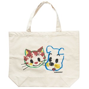 OSAMU GOODS(オサムグッズ) ビッグトート CAT＆DOG CKOS012-3