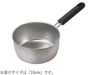 パール金属 銀河エンボス加工ステンレス製行平鍋 15cm HC-597
