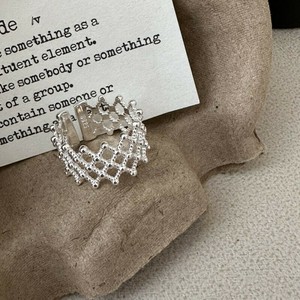 Silver-Based Plain Ring Rings silver [2024 NEW]