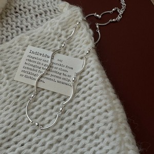 Silver Chain Necklace silver [2024 NEW]