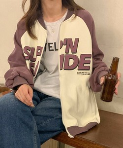 パーカー《ラグランスリーブ裏起毛ジップパーカー 》《現品限り》