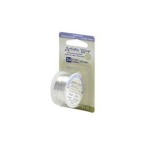 Artistic Wire(アーティスティックワイヤー) ノンターニッシュシルバー 0.5mm×約9.1m 24