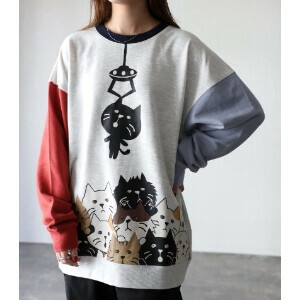 [SD Gathering] Sweatshirt STIPPY Cat