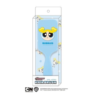 ■2025SS　新作■　The Powerpuff Girls　パドルヘアブラシ　バブルス
