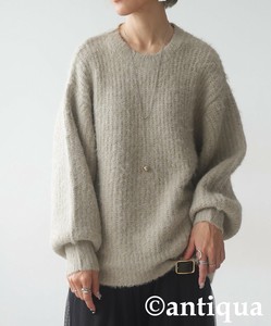 毛衣/针织衫 马海毛 女士 新商品 长袖 antiqua 秋冬