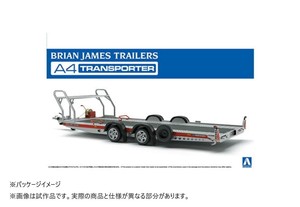 青島文化教材社 1/24ブライアンジェームストレーラーズA4トランスポーター