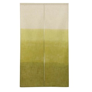 手捺染 段ぼかし 幅85×丈150cm　緑・17-604