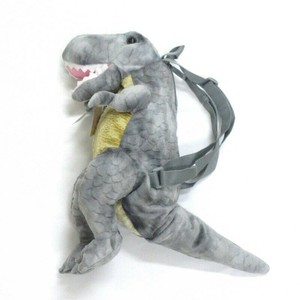 ダイナソーリュック　Tレックス　ティラノサウルス　グレー　No.207-542　ぬいぐるみ　リュック
