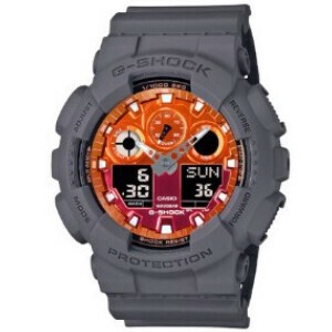 カシオ G-SHOCK ANALOG-DIGITAL GA-100 SERIES GA-100FL-8AJF / CASIO / 腕時計