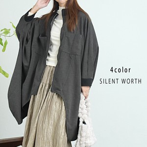 【SALE】変形デザインジップアップブルゾン♪