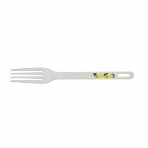 Enamel Fork Lemon