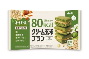 【栄養機能食品】クリーム玄米　ブラン80kcal　抹茶キャラメル 3個