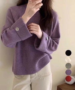 国内即納 ニットトップス ワイドスリーブニット秋冬