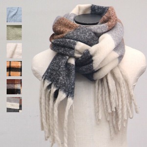 ストール STOLE スカーフ SCARF マフラー フリンジ ユニセックス 大きめ