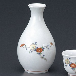 柿右衛門写 菊徳利・盃(有田焼)　日本製　和食器 陶器