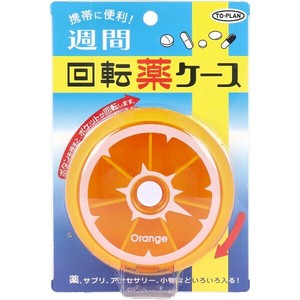 東京企画販売 TO-PLAN トプラン 週間回転薬ケース TKY-88