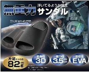 無重力サンダル 化粧箱 BK-M