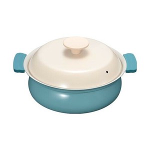 锅 适用IH炉/兼容 IH 陶瓷 蓝色 20cm
