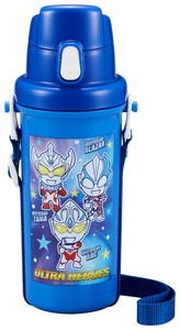 【ウルトラヒーローズ】直飲み水筒　抗菌　ウルトラマン<日本製>