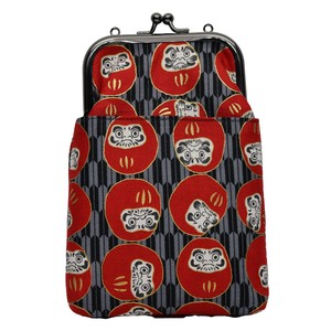 Shoulder Bag Daruma Gamaguchi 2Way Smartphone Shoulder [2025 NEW]