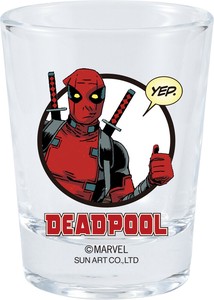 マーベル　MARVEL　ミニタンブラー　グラス　デッドプール